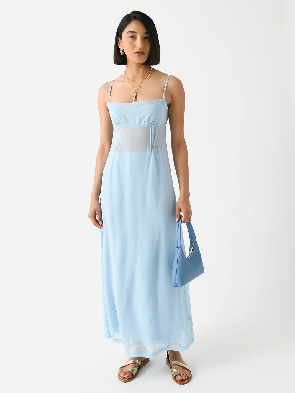 Hansen & Gretel Avenue Sheer Maxi Dress - XS